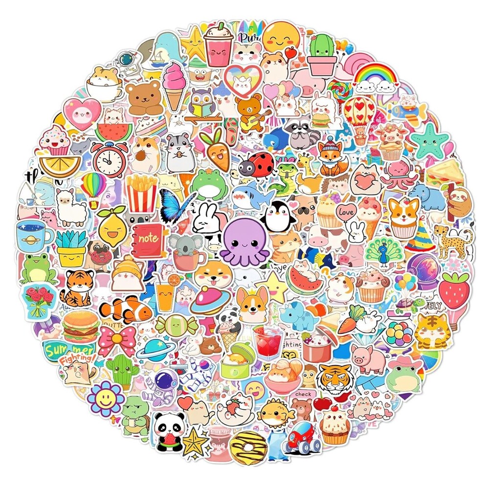 600Pcs Stickers for Water Bottles, Vinyl, Waterproof, New